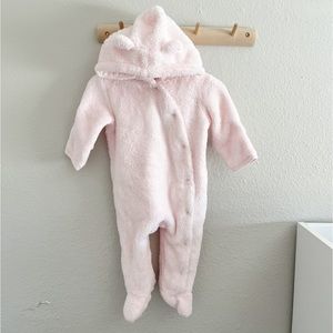 Super Soft Light Pink Bear Suit